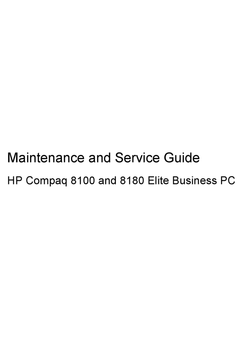 HP 8100 - Elite Convertible Minitower PC Manual HP 8100 - Elite Convertible Minitower PC Manual