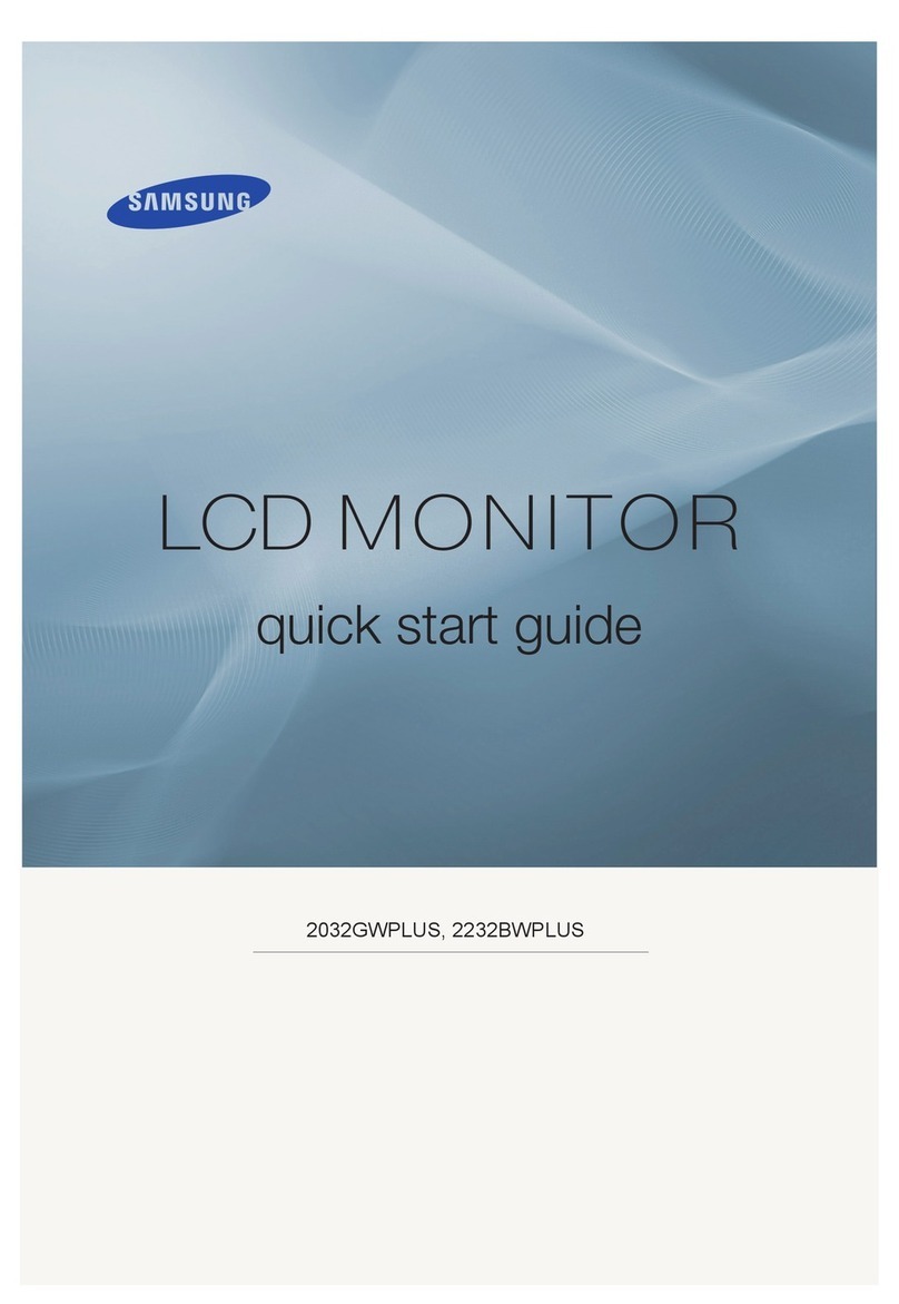 Samsung SyncMaster 2232BWPlus User manual