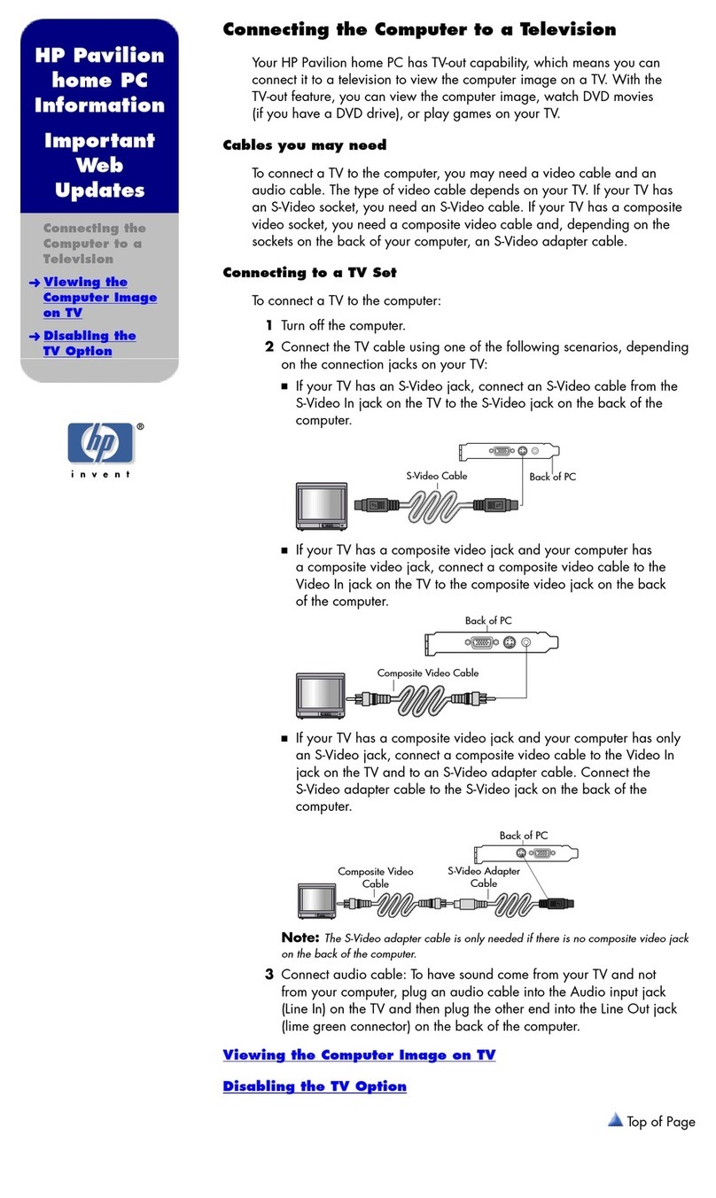 HP 742n - Pavilion - 512 MB RAM Technical manual
