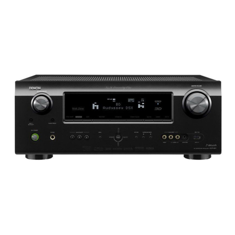 Denon AVR-991 owner's manual