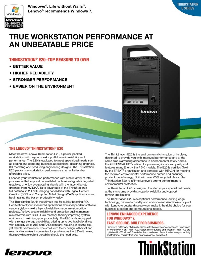 Lenovo 422082U User manual