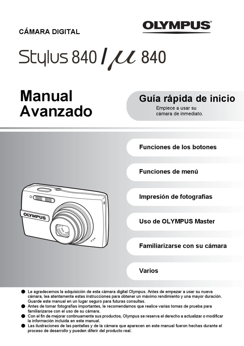 Olympus 226250 - Stylus 840 8.0MP Digital Camera User manual