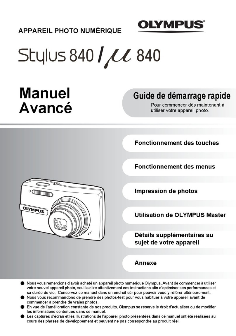Olympus 226250 - Stylus 840 8.0MP Digital Camera User manual