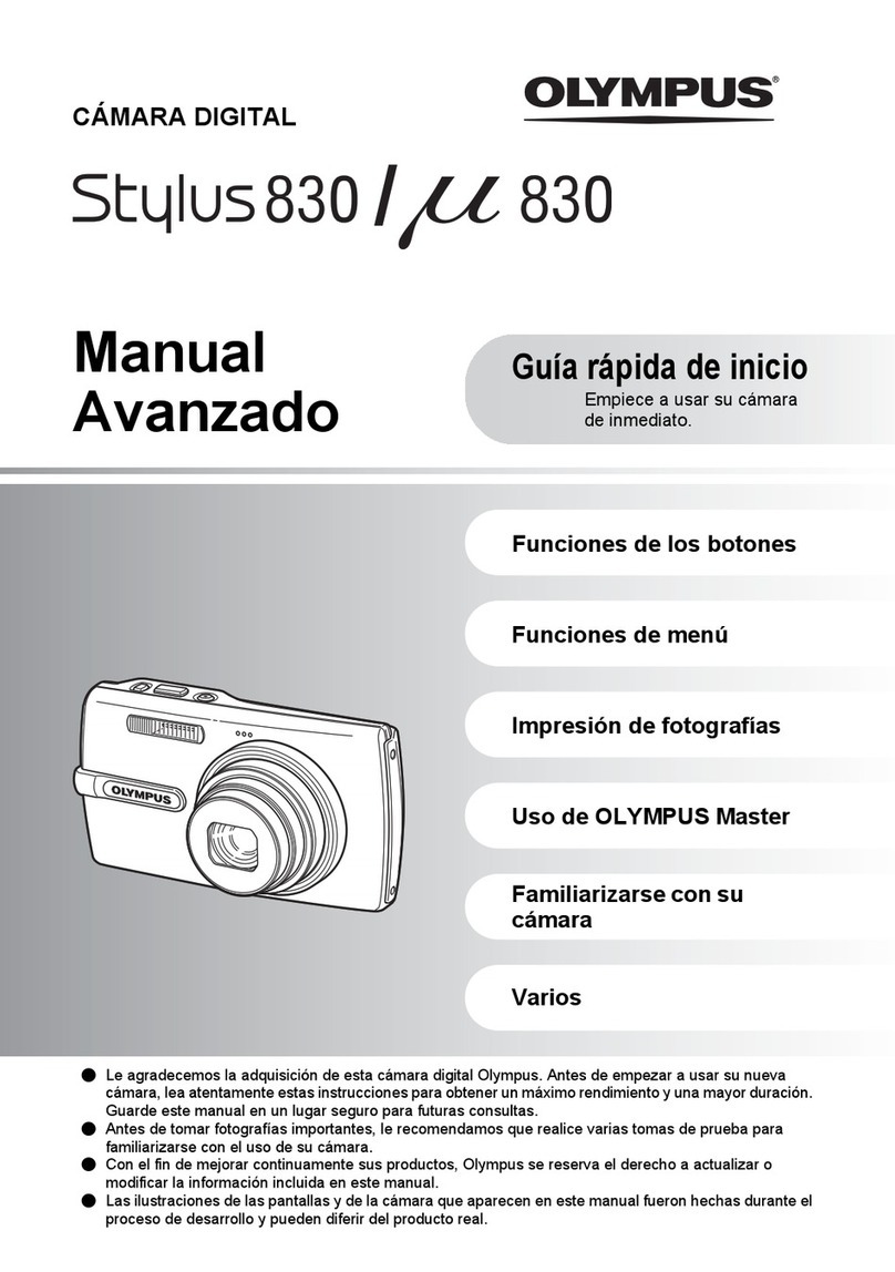 Olympus 226125 - Stylus 830 Digital Camera User manual