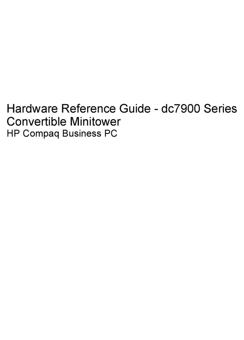 HP dc7900 - Convertible Minitower PC Operating and maintenance manual