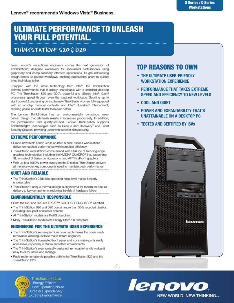 Lenovo 410511U User manual