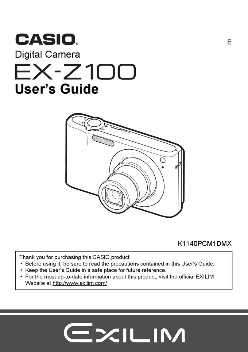 Casio EX-Z100BE - EXILIM ZOOM Digital Camera User manual