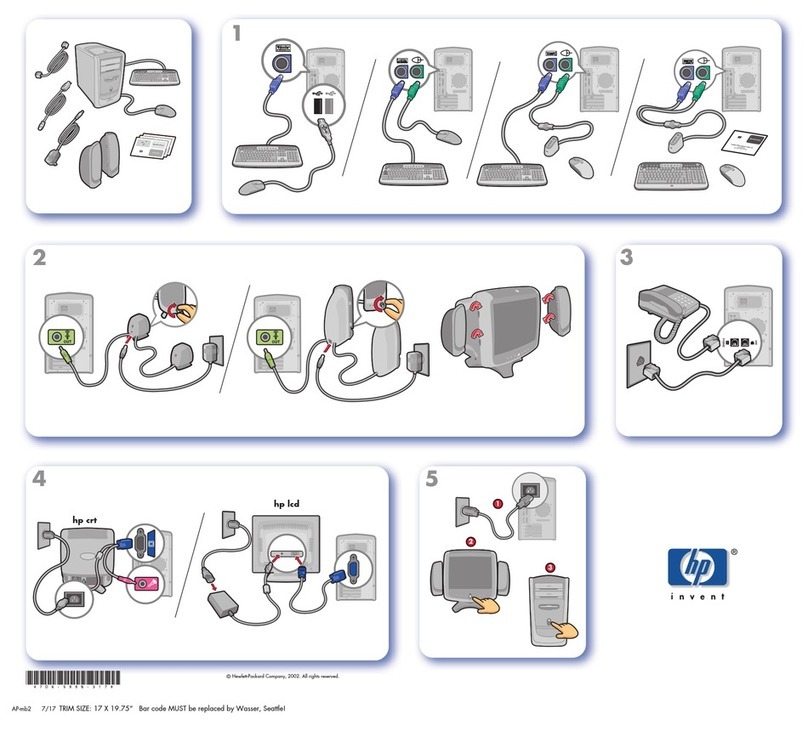 HP 512n - Pavilion - 128 MB RAM User manual