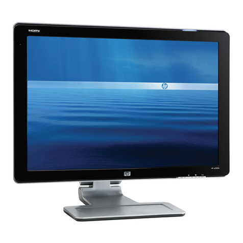 HP W2408 - 24" LCD Monitor User manual