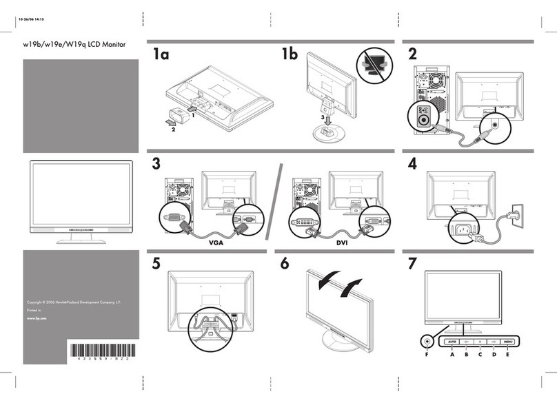 HP W19B How to use