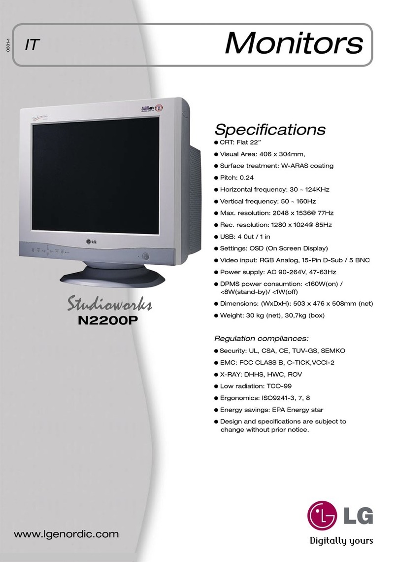 LG StudioWorks N2200P User manual