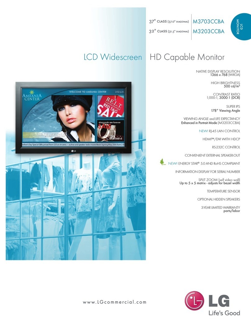 LG M3203CCBA User manual