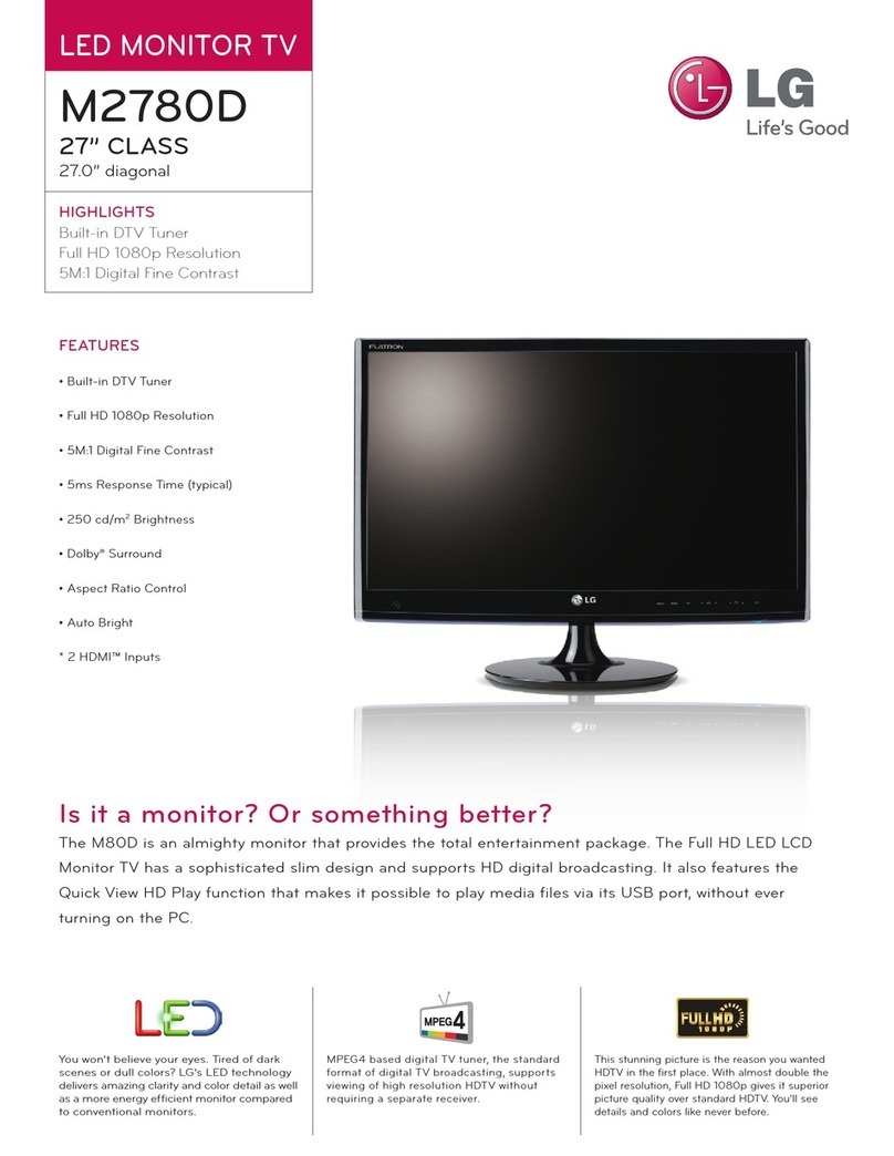 LG M2780D-PU User manual