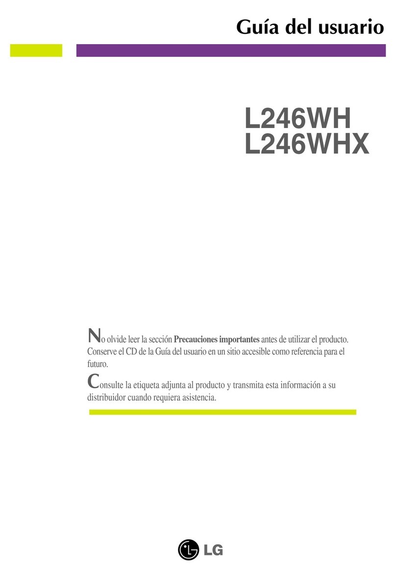 LG L246WHX-BN Quick start guide