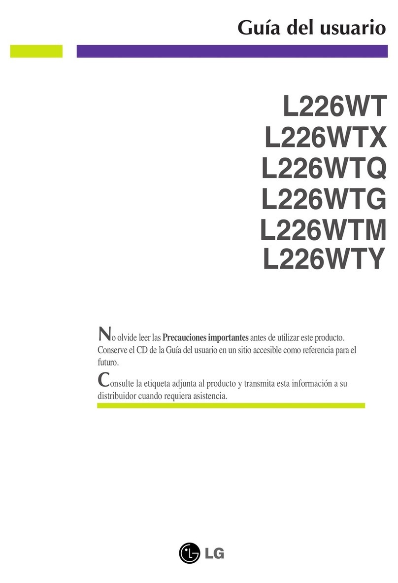 LG L226WTQ-SF Quick start guide