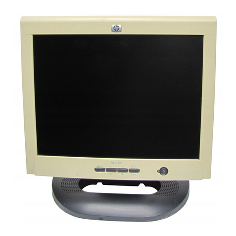 HP L1502e - Flat Panel Monitor User manual