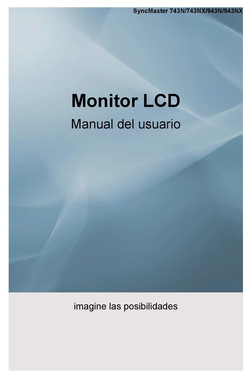 Samsung SyncMaster 743NX User manual