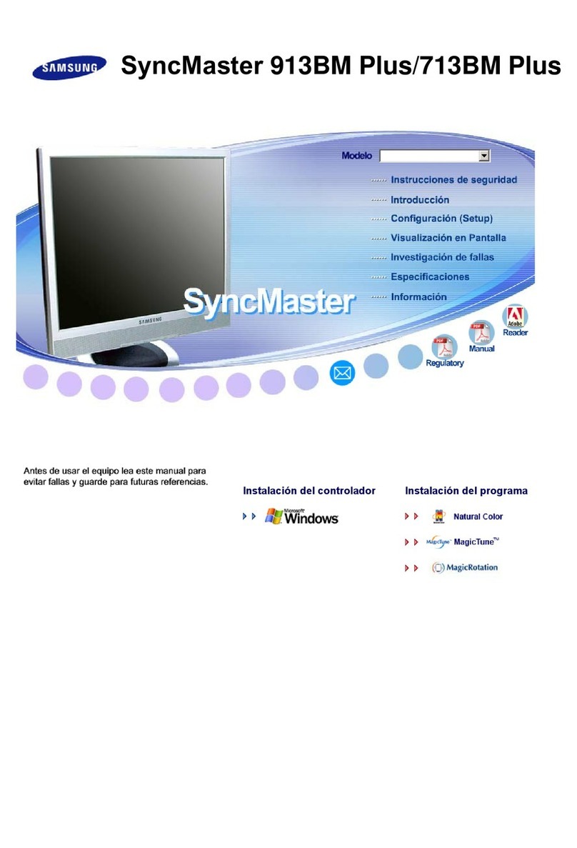 Samsung SyncMaster 713BM PLUS User manual