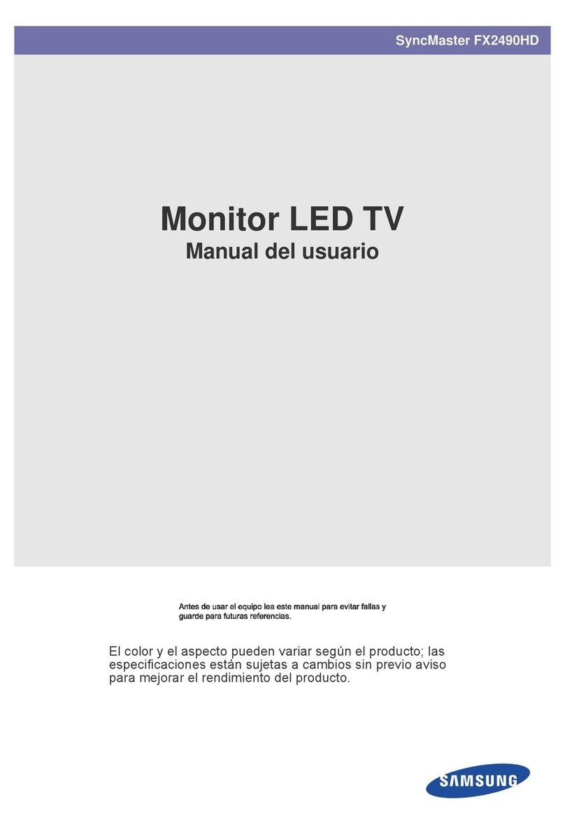 Samsung SyncMaster FX2490HD User guide