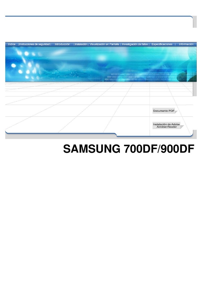 Samsung 900DF User manual