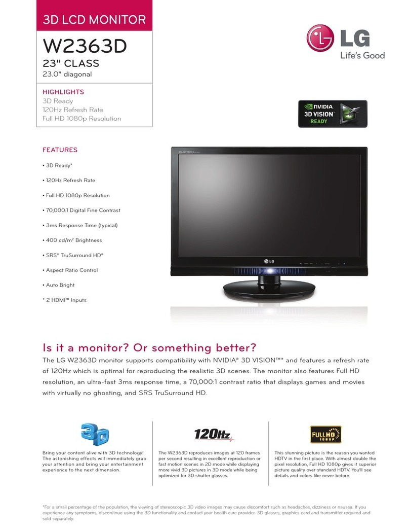 LG W2363D-PF User manual