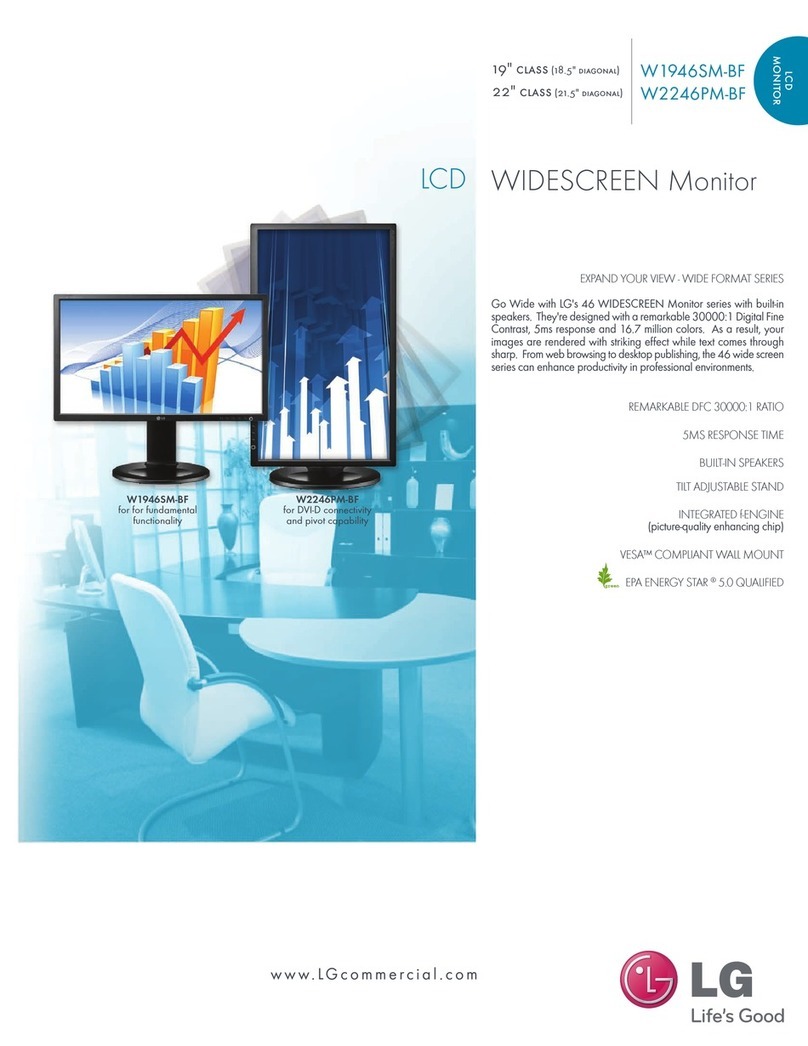LG W1946SM-BF User manual