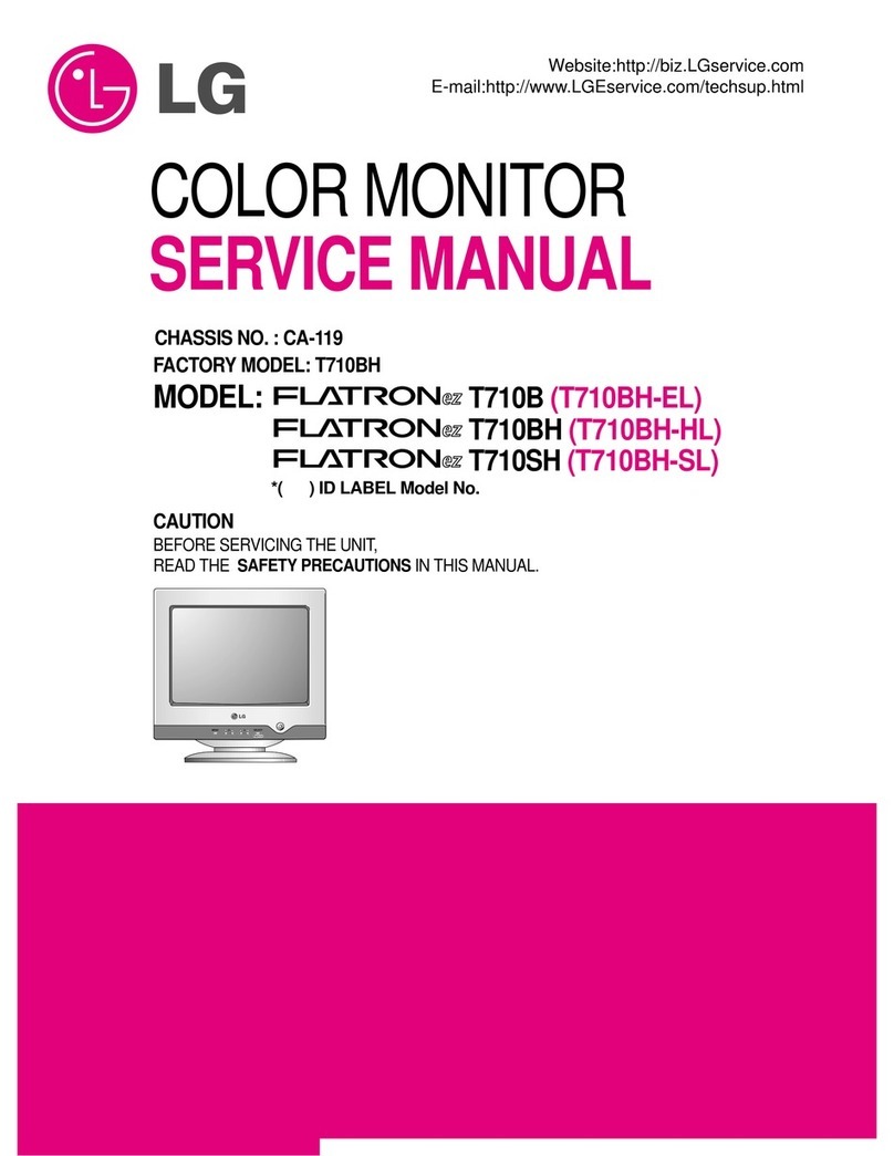 LG Flatron T710BH User manual