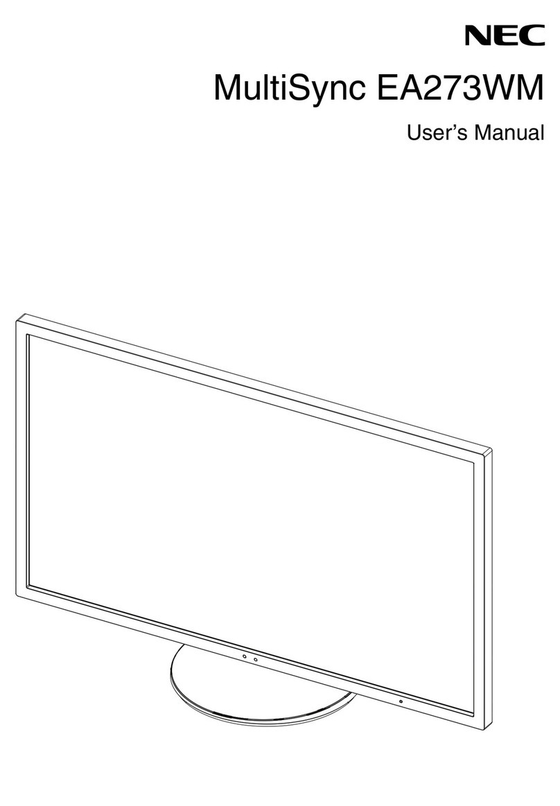 NEC EA273WM-BK User manual