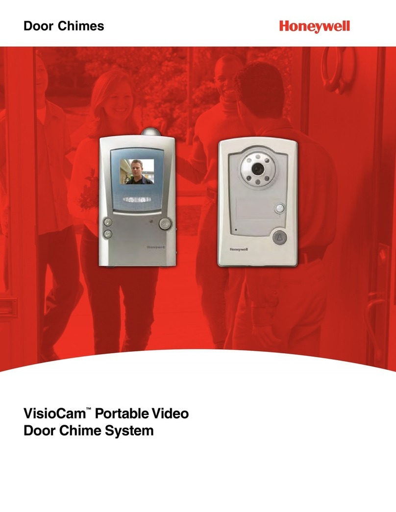Honeywell VisioCam RCWL8000A User manual