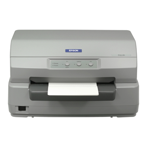 Epson C11C560111 - PLQ 20 B/W Dot-matrix Printer User manual