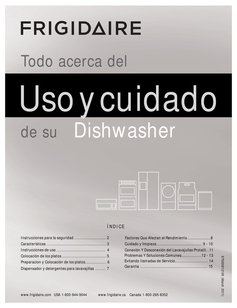 Frigidaire FFBD1821MB Owner's manual