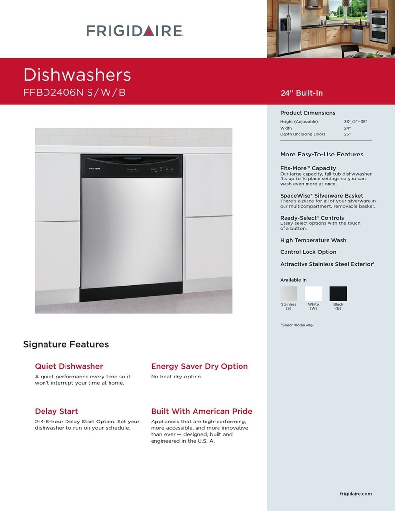 Frigidaire FFBD2406NB User manual