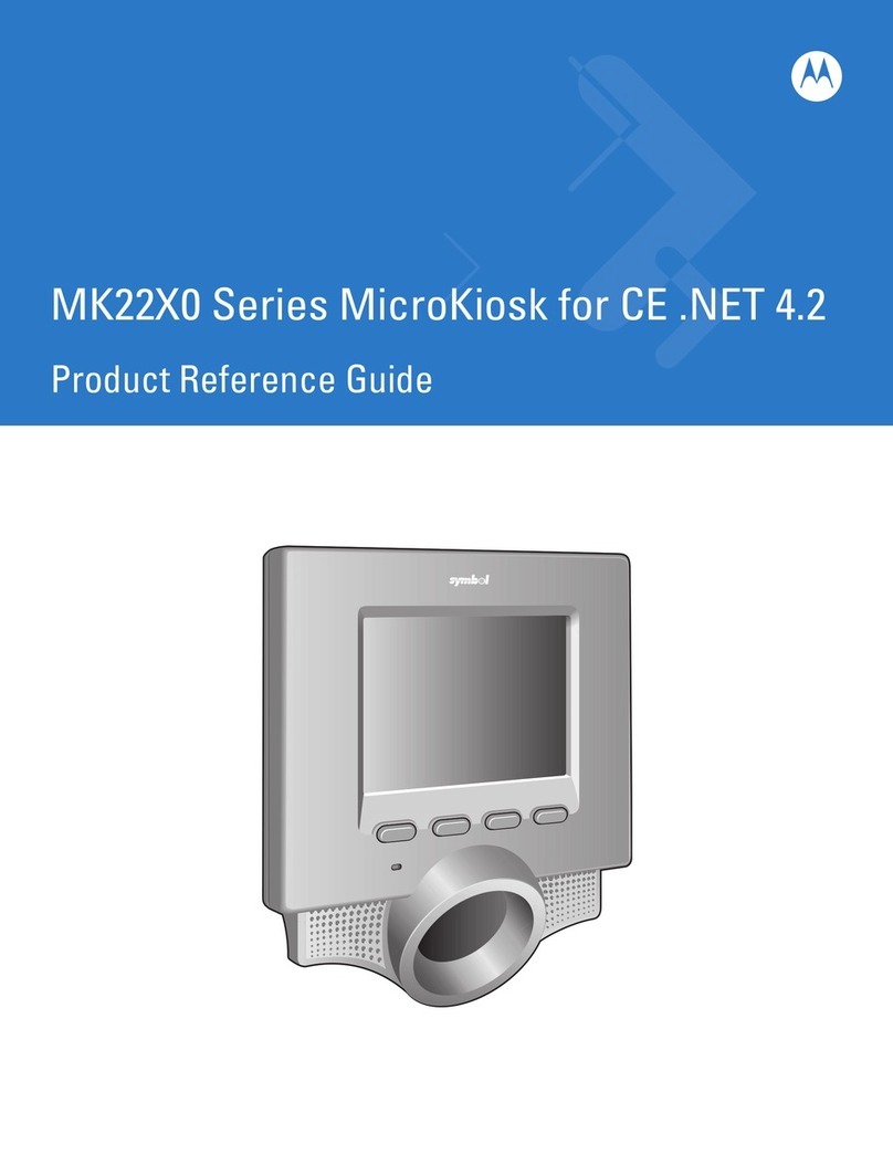 Motorola MK2200-0N0SCKBWT0R - Micro Kiosk MK2200 Product reference guide