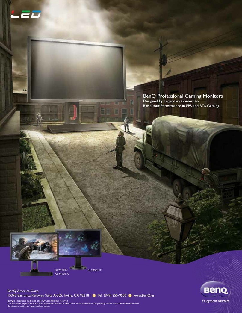 BenQ RL2450HT User manual
