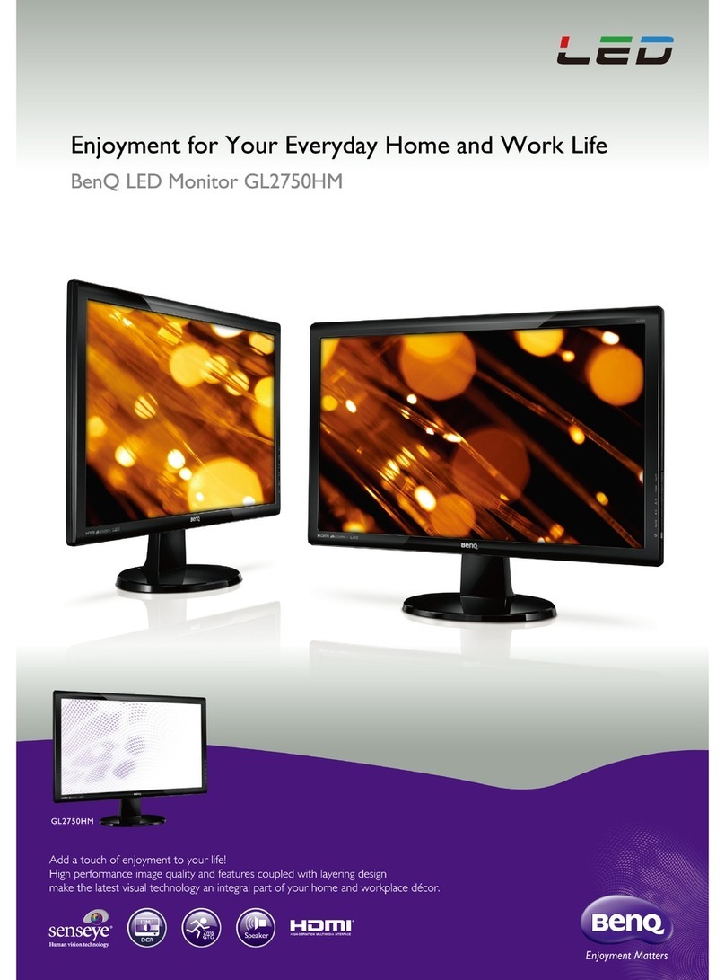 BenQ GL2750HM User manual