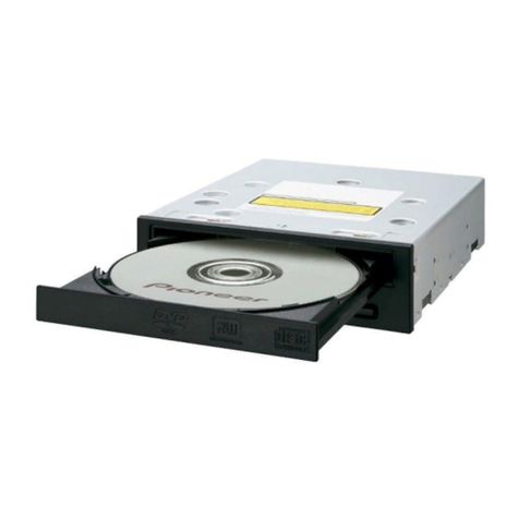 Pioneer DVR 115D - DVD±RW Drive - IDE User manual