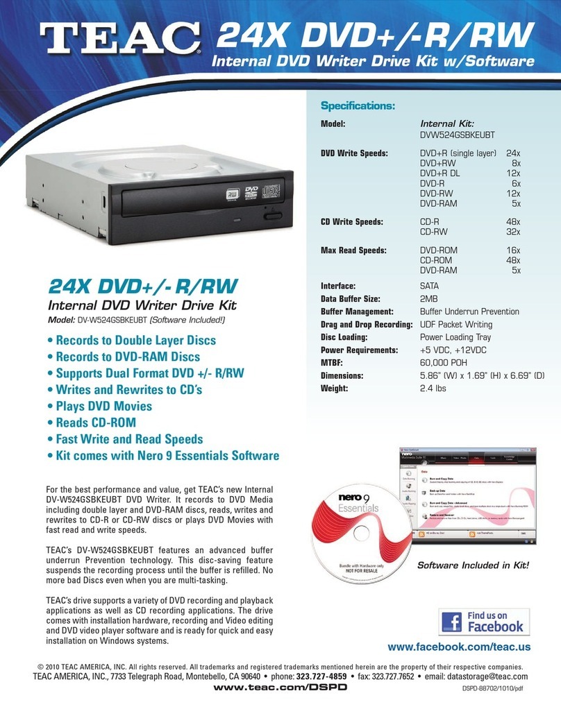 Teac DV-W524GSBKEUBT Product information