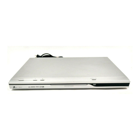 Zenith ZDA311 - Slim Progressive Scan DVD User manual