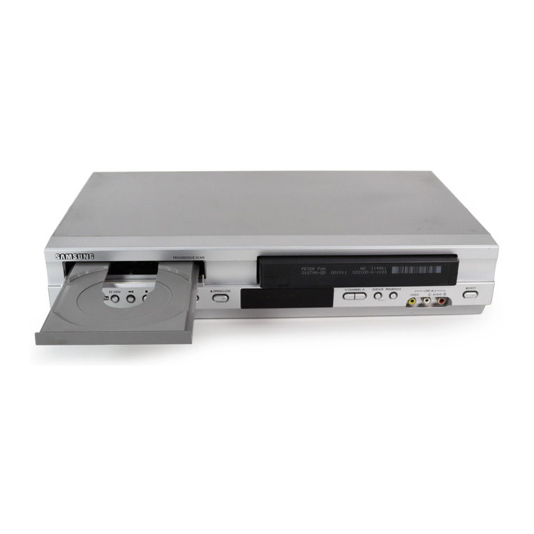 Samsung DVD-V4600 Setup guide