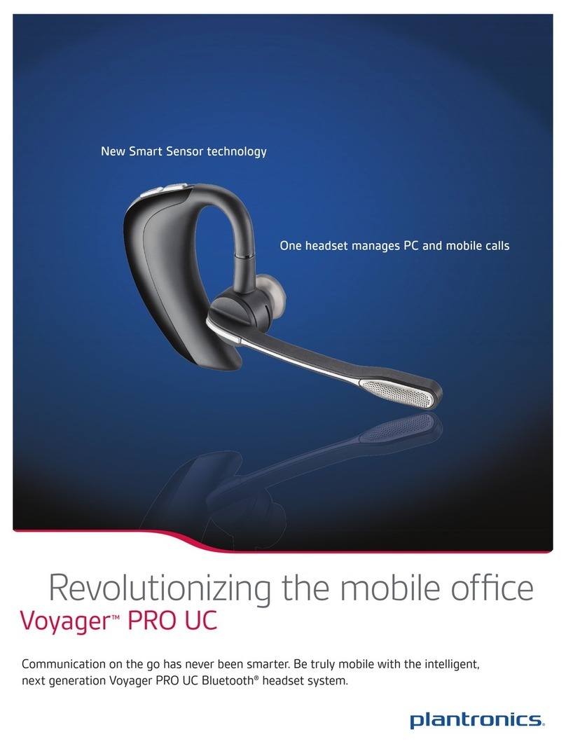 Plantronics Voyager PRO UC Dimensions