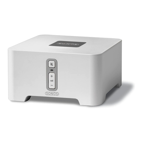 Sonos ZonePlayer ZP80 user guide