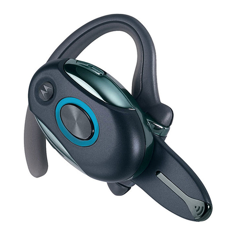 Motorola H715 - Headset - Over-the-ear User manual