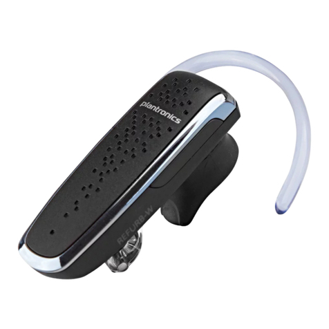 Plantronics M20 User manual