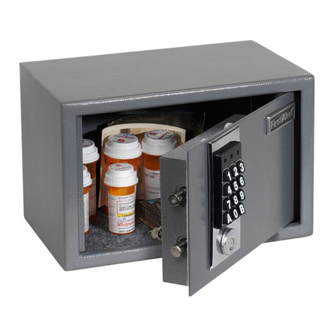Honeywell 2072 - 1.00 Cubic Foot Anti-Theft Shelf Safe How to use