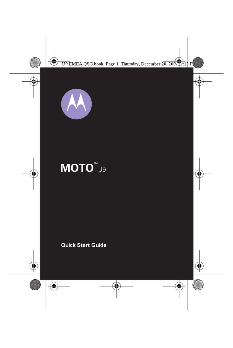 Motorola H800 - Headset - Over-the-ear User manual