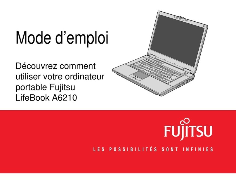 Fujitsu A6210 - LifeBook - Core 2 Duo 2.26 GHz Assembly instructions