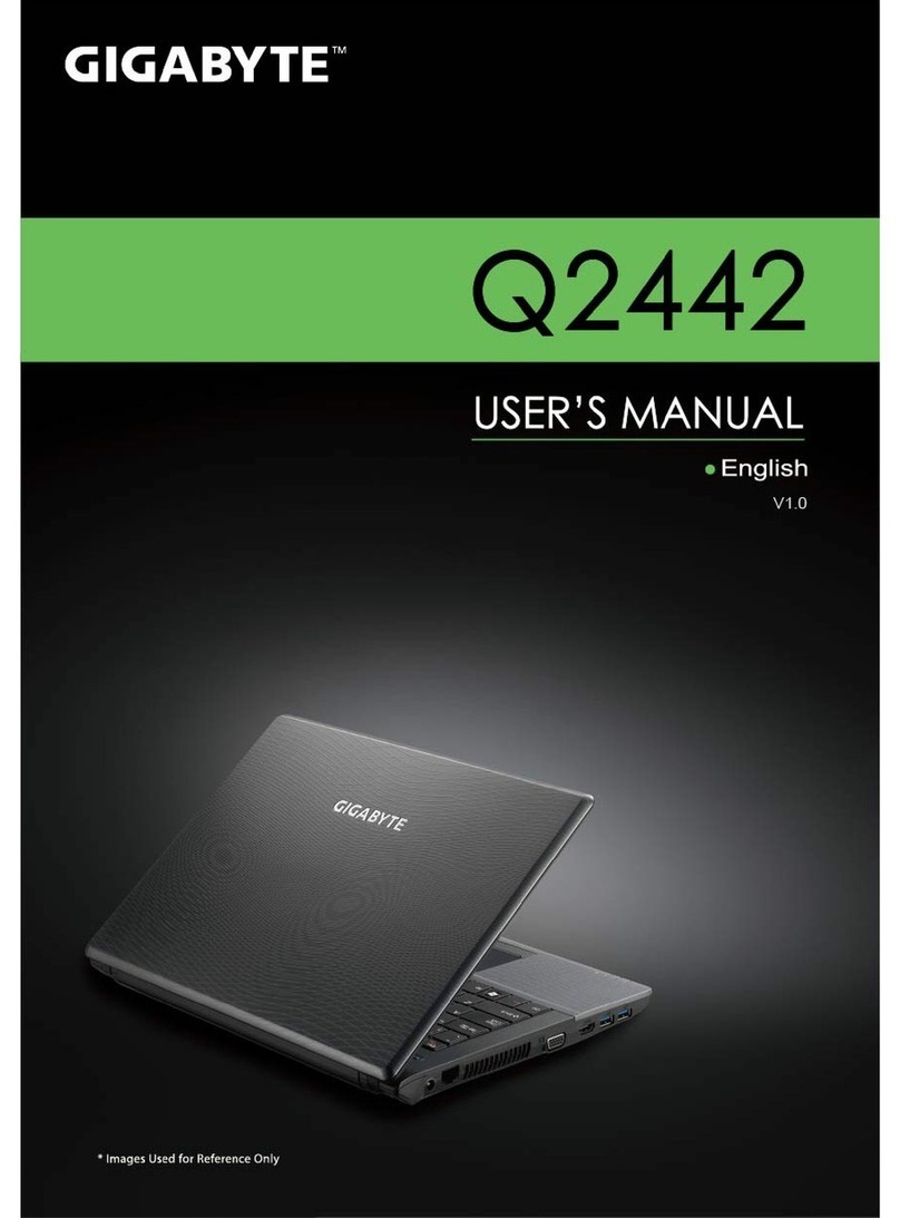 Gigabyte Q2442M User manual