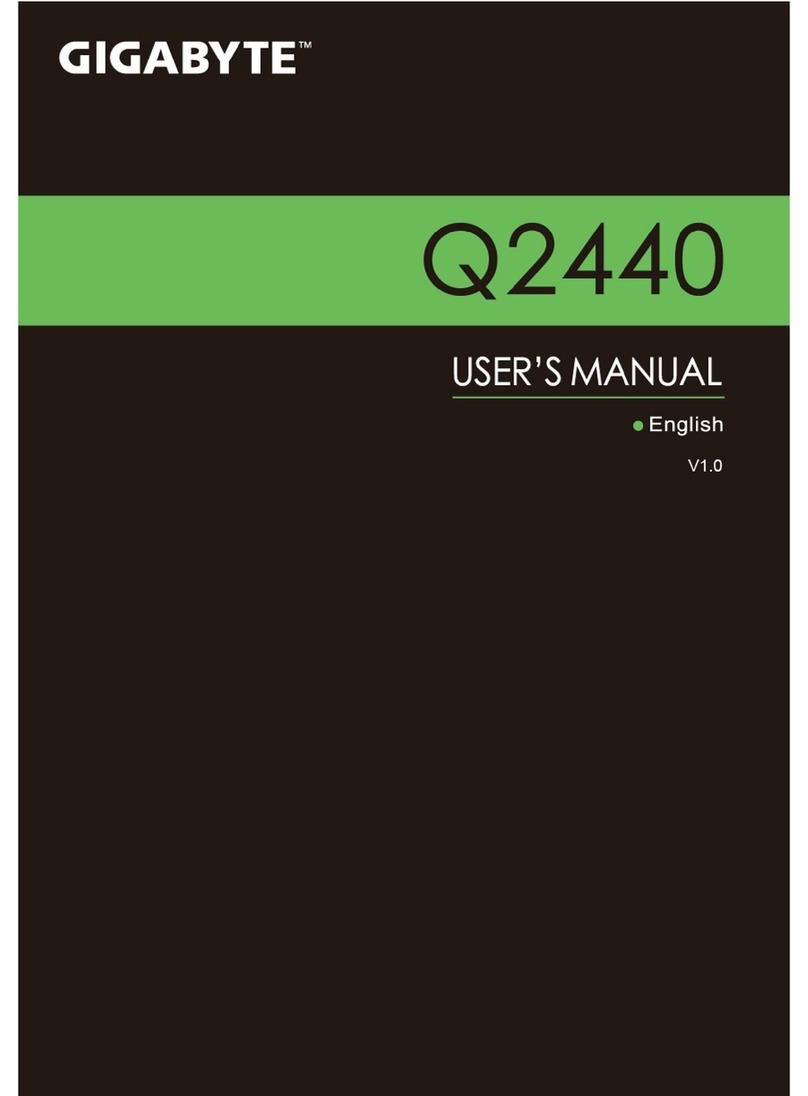 Gigabyte Q2440 user manual