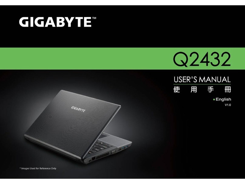 Gigabyte Q2432A User manual Gigabyte Q2432A User manual