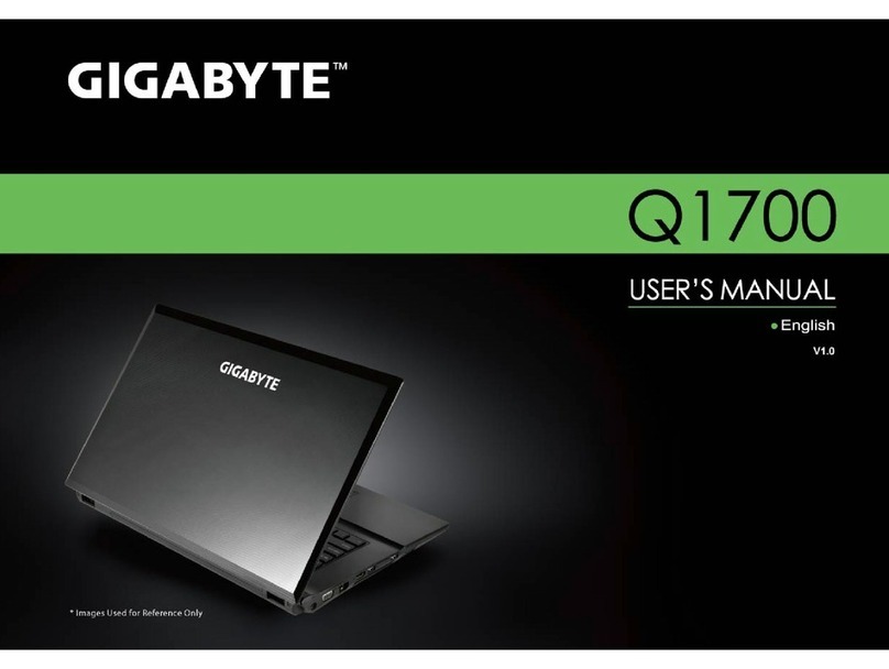 Gigabyte Q1700 Series User manual